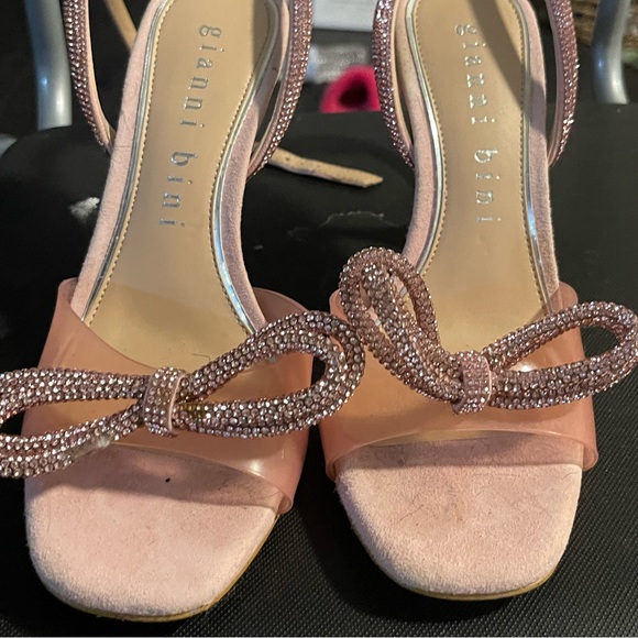 Pink Gianni bini sparkly heels - Picture 4 of 6